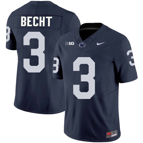 Mens Youths Size Available Rocco Becht Navy Jersey Stitched Vapor